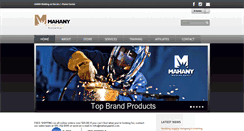 Desktop Screenshot of mahanyweld.com